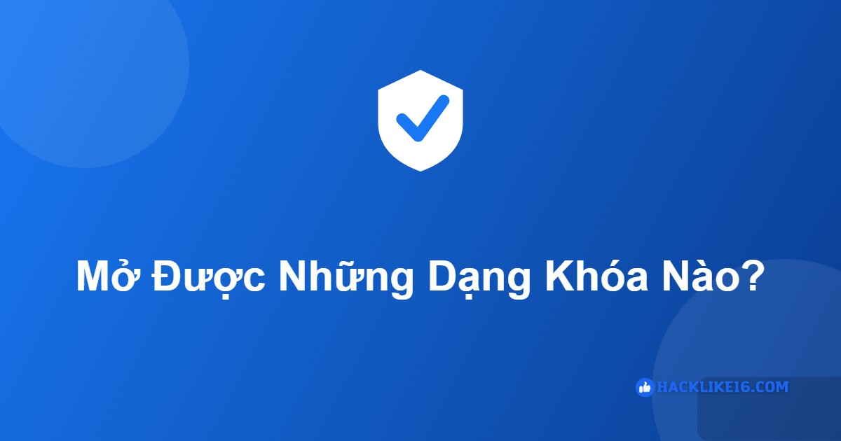 Mở Khóa Facebook Qua Cổng Support Meta: Cân All Dạng Khóa Cổng support Meta mở được những dạng khóa nào